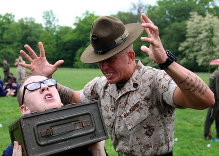 Marines from Recruiting Station Indianapolis hosted their annual statewide pool function in Indianapolis, Indiana May 16, 2015. The young men and woman train to become the next generation of America’s tough, smart and elite warriors by preparing their minds and bodies for the rigors of Marine Corps recruit training.Photo by Sgt. Tyler S. Mitchell