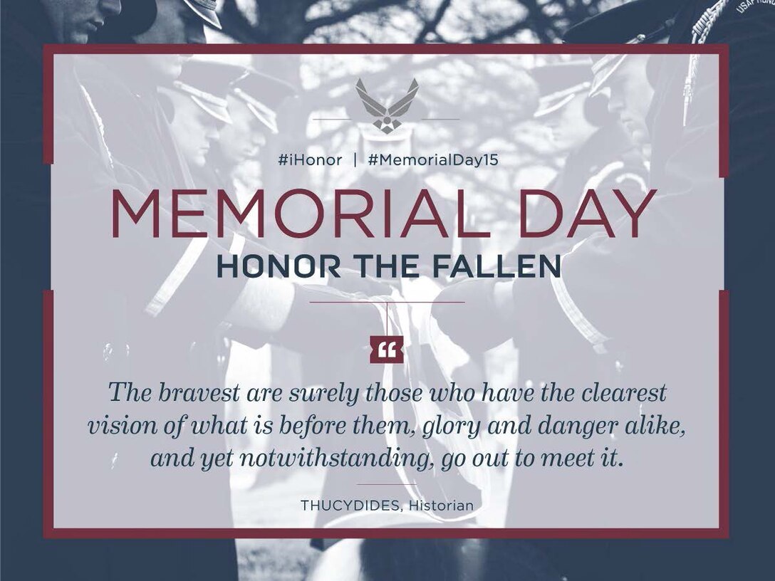 A thought for Memorial Day...