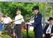 WRIGHT-PATTERSON AIR FORCE BASE, Ohio – Col. Leah Lauderback, National Air and Space Intelligence Center commander, speaks during a Memorial Day ceremony at Veterans Memorial Park in Beavercreek, Ohio, on Monday, May 25, 2015. Lauderback spoke about what Memorial Day means to the nation, honored families and friends who have lost loved ones, and paid special tribute to the service members lost since last Memorial Day. (U.S. Air Force photo by Staff Sgt. Marianne E. Lane)