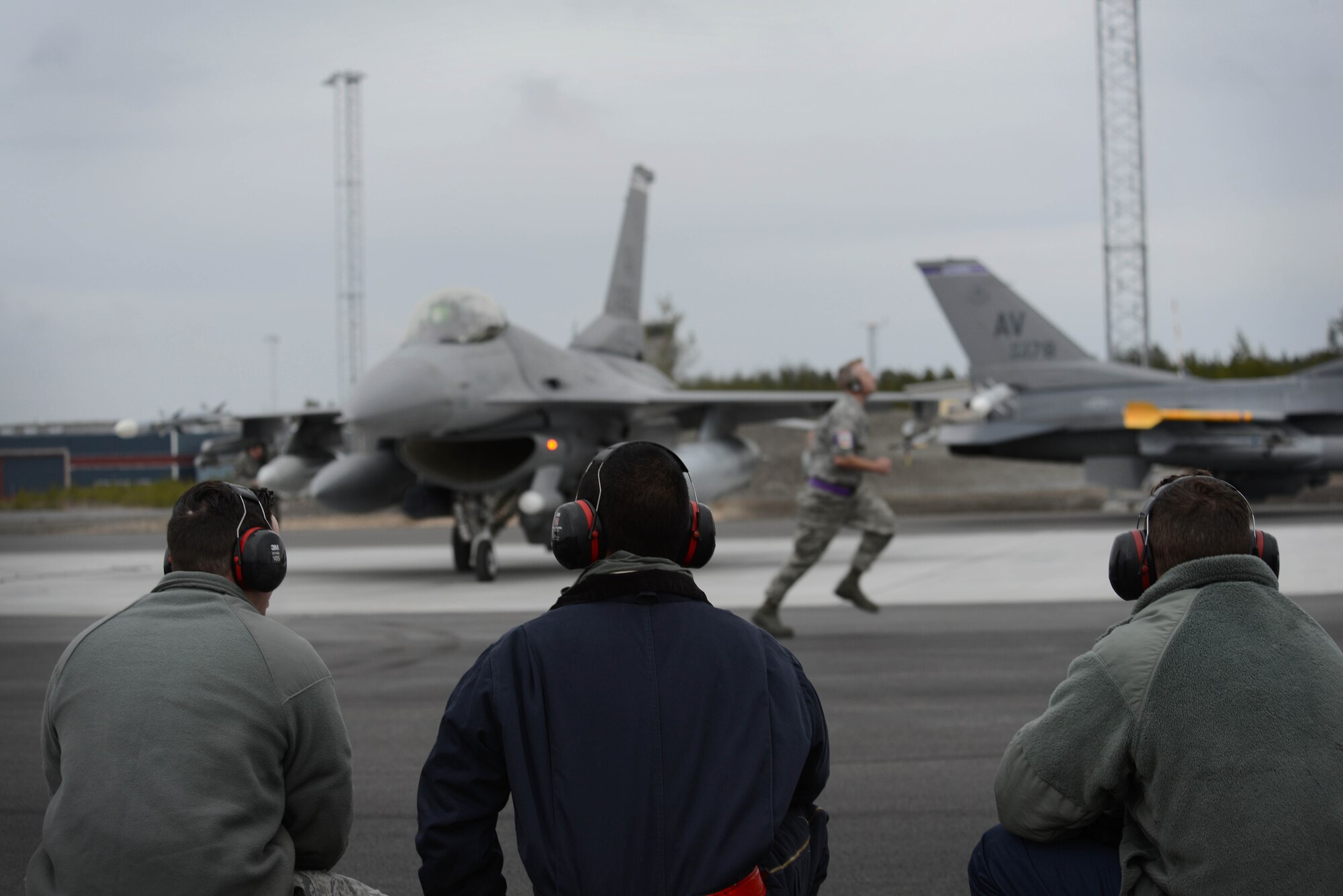The 510th Fighter Squadron from Aviano Air Base, Italy, arrived at Kallax Air Base, Sweden, May 22, 2015 for Arctic Challenge Exercise 2015. Nine nations will participate during the exercise to help ensure interoperability, and strengthen relationships and engagements with NATO allies and Partners for Peace. (U.S. Air Force photo by Staff Sgt. Evelyn Chavez)