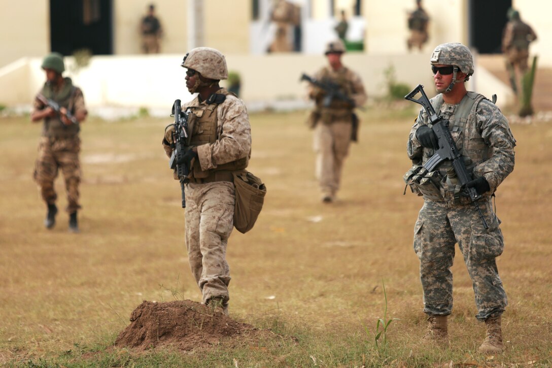 Exercise African Lion 15 is an annually-scheduled, combined U.S.–Moroccan exercise designed to improve mutual understanding of each nation’s tactics, techniques and procedures while demonstrating the strong bond between the two nation’s militaries. The one-week exercise includes various types of military training, including a command post exercise; stability operations, such as nonlethal weapons training and crisis/disaster response training.  Additionally, in February an intelligence capacity building seminar was conducted.