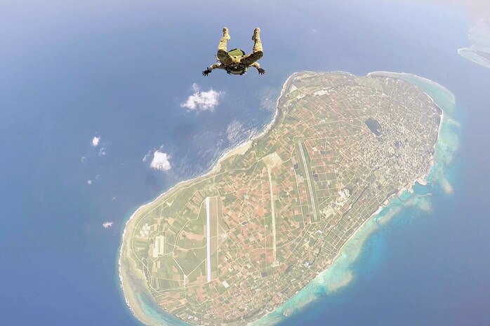 TORII STATION, Okinawa (May 28, 2015) - One commonality of these professionals is a penchant for jumping out of a perfectly good airplane -or a helicopter - or both. 