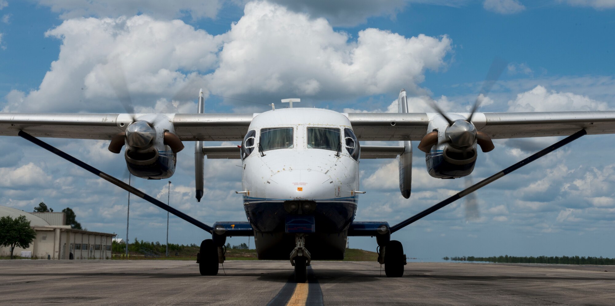 A C-145A taxis down the 919th Special Operations Wing flight line at Eglin Range, Fla., April 23, 2015. The STTS delivers advanced and special tactics skills to a wide variety of joint special operations career fields, including combat controllers and special tactics pararescuemen. (U.S. Air Force photo/ Tech. Sgt. Jasmin Taylor)