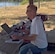 Steve Albrecht, Yuba-Sutter Amateur Radio Club member, monitors his radio equipment at Beale's Family Camp May 9, 2015, at Beale Air Force Base, California. Albrecht participated in the annual Armed Forces Cross band Communications Test with Tech. Sgt. Michael Sangria, 9th Aircraft Maintenance Squadron assistant first sergeant and YSARC member. This annual event gives amateur radio operators and shortwave listeners an opportunity to demonstrate their technical skills and to receive recognition from the appropriate military radio stations.  (Courtesy photo)