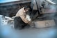 Senior Airman Jennifer Cook, 8th Maintenance Squadron aircraft electrical and environmental journeyman, drains a liquid oxygen cart at Kunsan Air Base, Republic of Korea, Oct. 29, 2015. The electrical and environmental section consists of 15 Airmen who are responsible for the repair and maintenance of 39 aircraft parts valued at $256K, including aircraft batteries and liquid oxygen converters. (U.S. Air Force photo by Staff Sgt. Nick Wilson/Released)