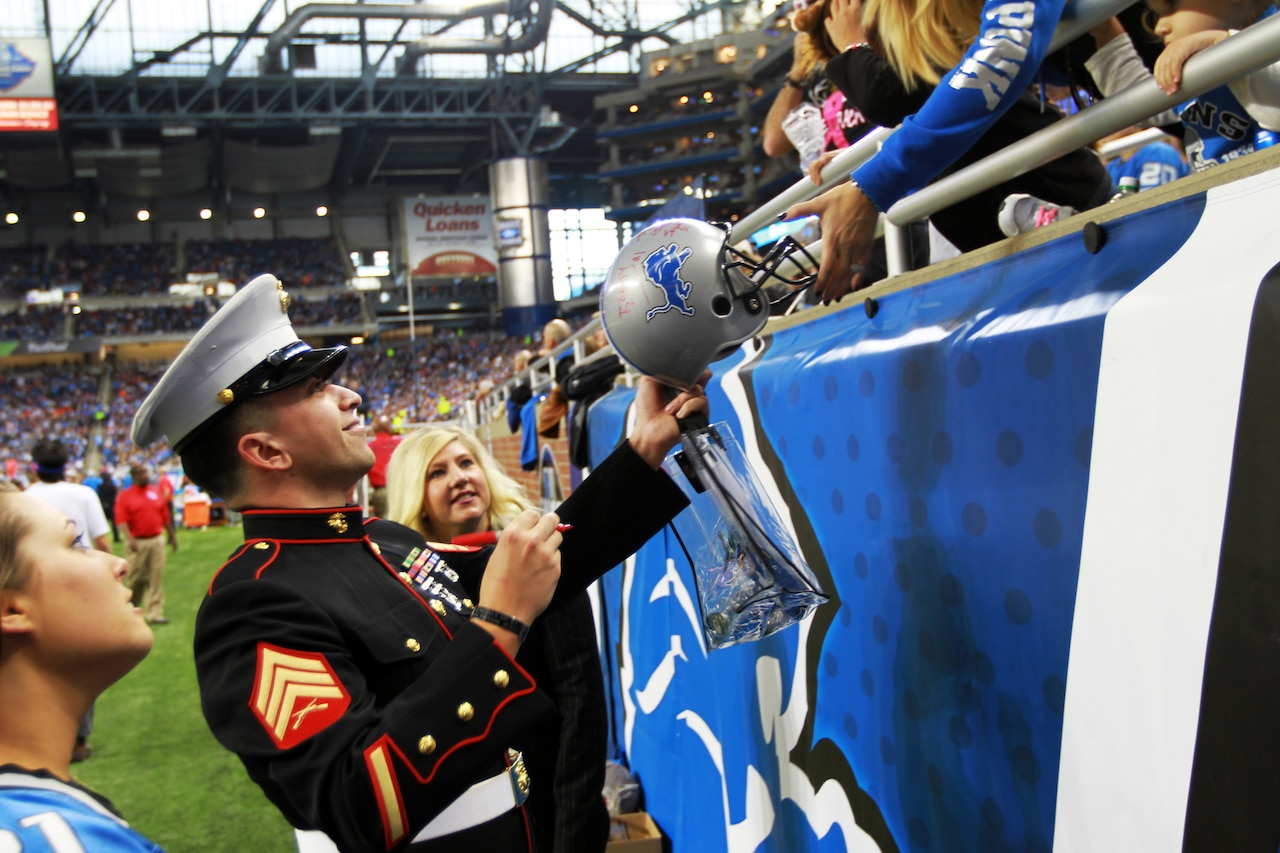 Detroit Lions Putting Ford Field Upgrades Into Place - Football