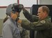 U.S. Ambassador to Israel, Daniel Shapiro, is fitted for aircrew flight
equipment by Lt. Col. John Stratton, 493rd Fighter Squadron commander, at
Uvda Air Force Base, Israel, Oct. 26, 2015. Ambassador Shapiro visited U.S.
participants in the Israeli air force's (IAF) Blue Flag exercise, which
provides an opportunity for the IAF to train with their allies and
strengthen bonds between partner nations. (U.S. Air Force photo by 2nd
Lieutenant Kellie Rizer/Released)


