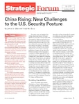 China Rising: new Challenges to the U.S. Security Posture