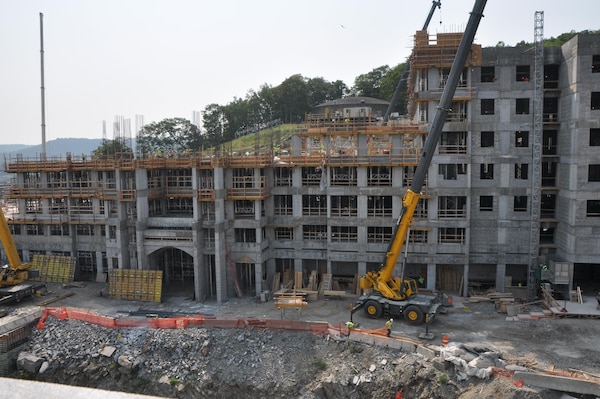 Davis Barracks is under construction and is expected to be completed in winter 2016. 