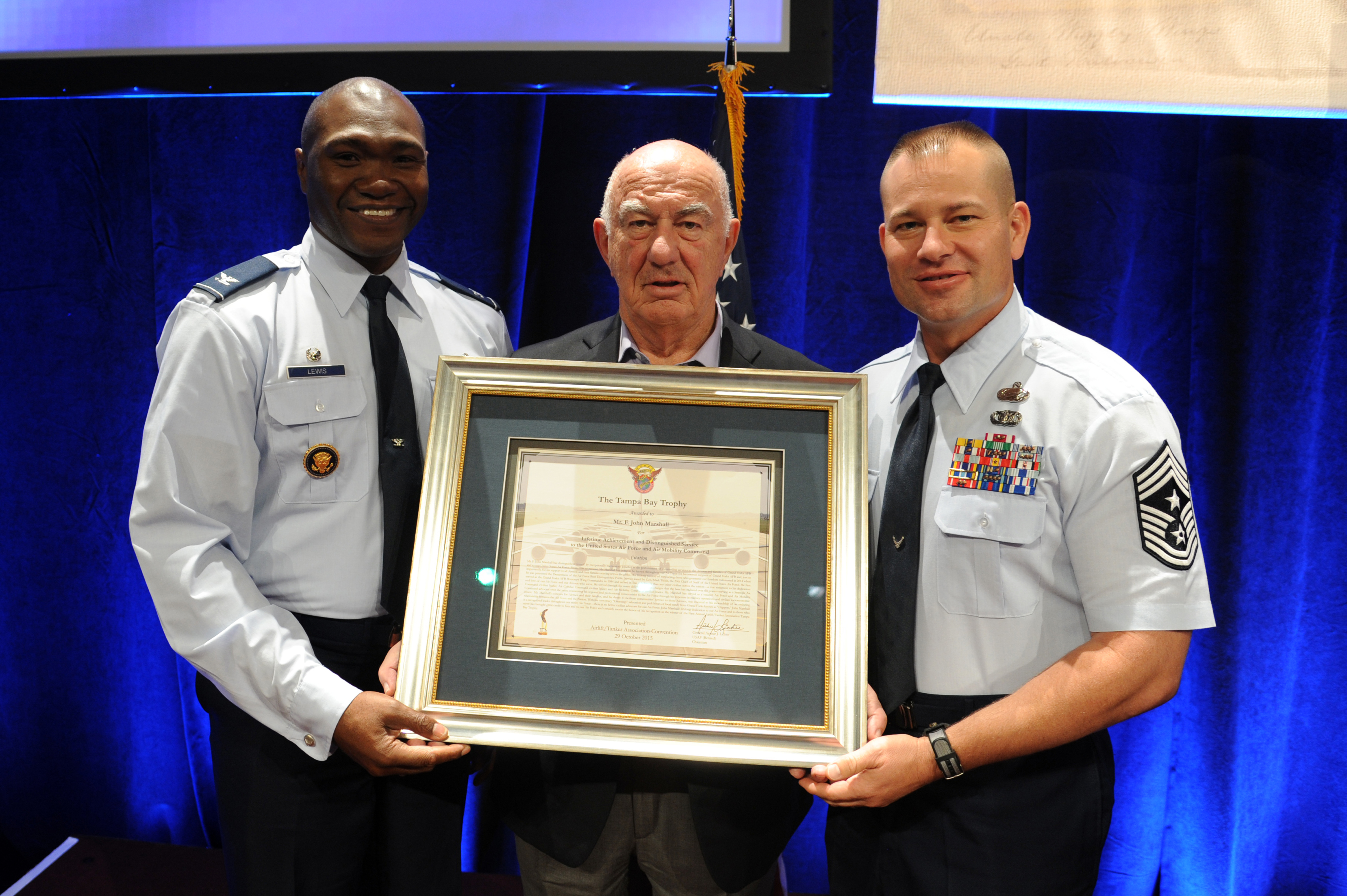 Grand Forks Airmen learn and get surprise at A/TA Symposium > Grand