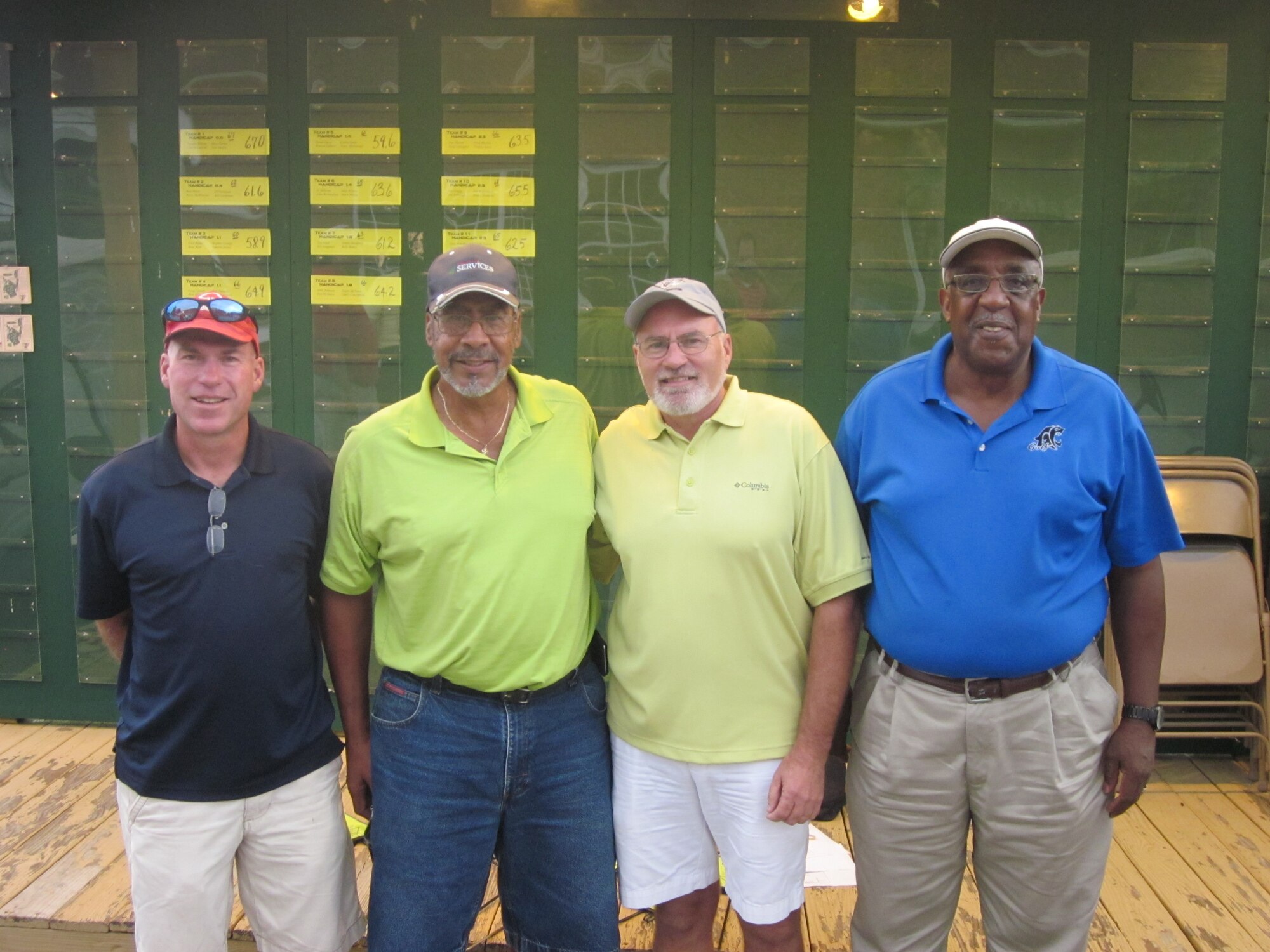 First place – Brad Reid, Fred Battles, Stephen George and Lamont Snipes (Photos provided)