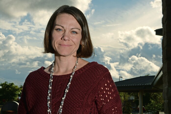 Mrs. Crystal Myers, 9th Support Division, Personnel Systems Manager, Hometown: Canon, GA ( U.S. Air Force photo by Robert Scott)
