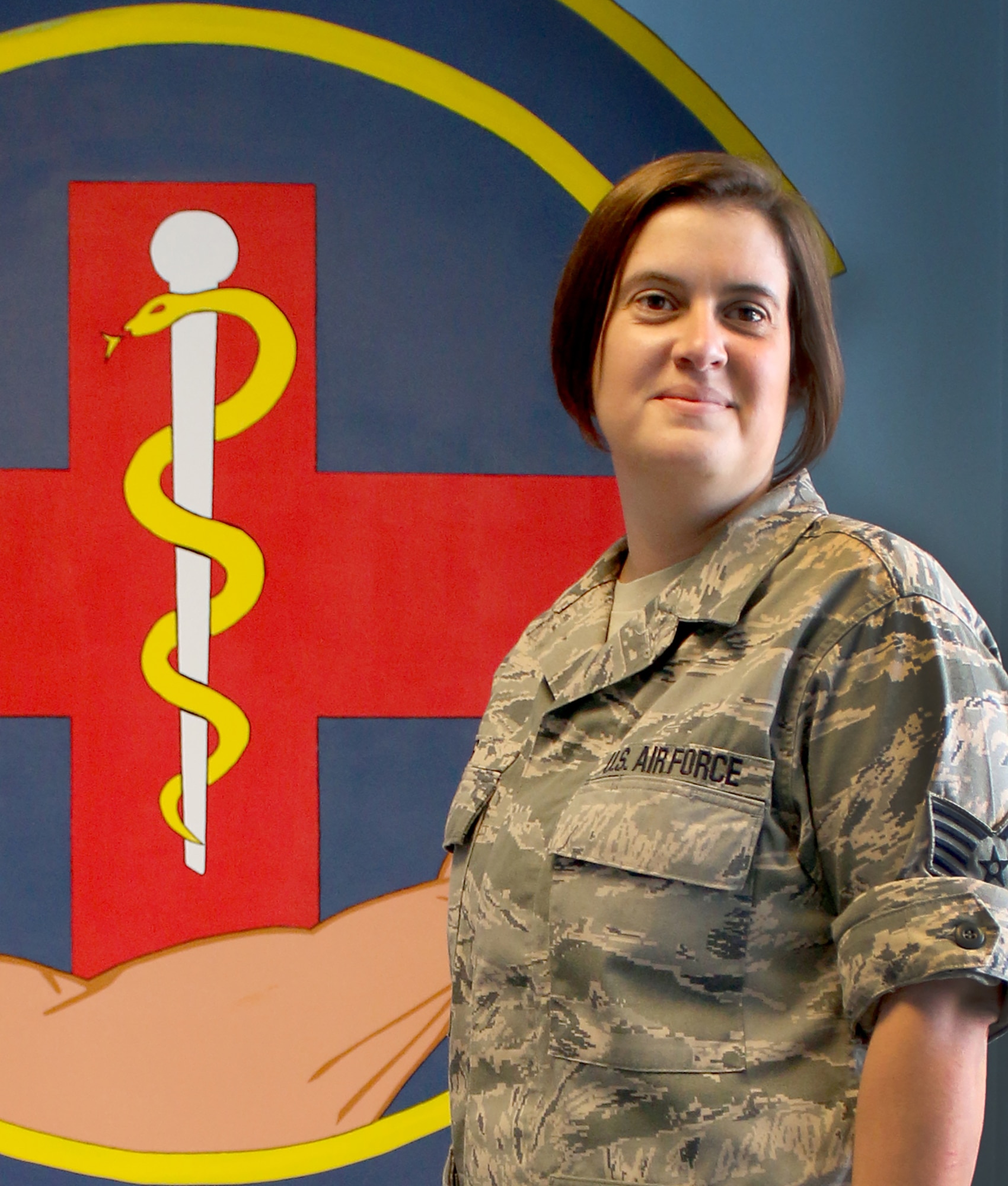 WRIGHT-PATTERSON AIR FORCE BASE, Ohio – Staff Sgt. Julia Rang, 445th Aerospace Medicine Squadron health service management journeyman, is the 445th Airlift Wing November Spotlight Performer. (U.S. Air Force photo/Tech. Sgt. Patrick O’Reilly)