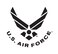 The Air Force Symbol is a registered trademark. Use of this logo by any non-Federal entity must receive permission from the Air Force Branding and Trademark Licensing Office at licensing@us.af.mil.
Non-Federal entities wishing to use the Air Force Symbol should reference the DoD Guide on the use of Government marks. The link to the guide can be found at http://www.defense.gov/Media/Trademarks. 
Those with a valid CAC may download high-resolution versions of the Symbol from the Air Force Portal. The link to the graphics is located under the “Library and Resources” tab. Guidance on the proper use and display of the Symbol can be found in AFI35-114.
