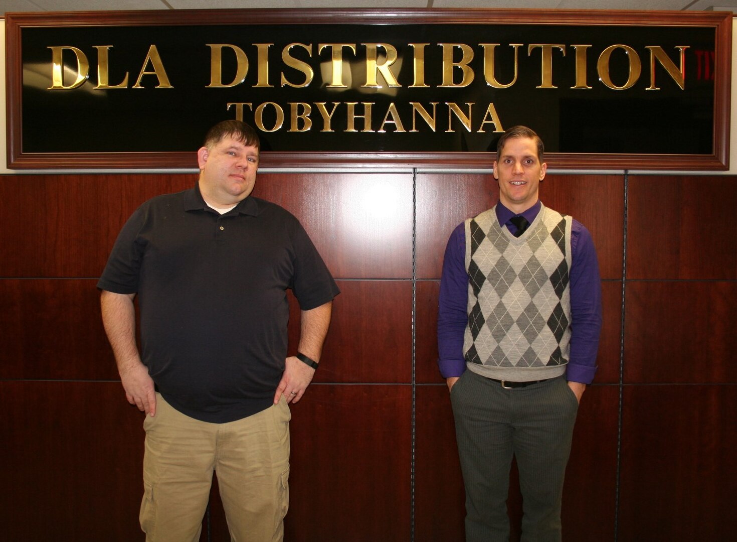 Brian Farnsworth and Michael Verton, quality assurance evaluators at Defense Logistics Agency Distribution Tobyhanna, Pa., have received the Global Distribution Excellence: Quarterly Contract Quality Assurance Program Commendable Service award.