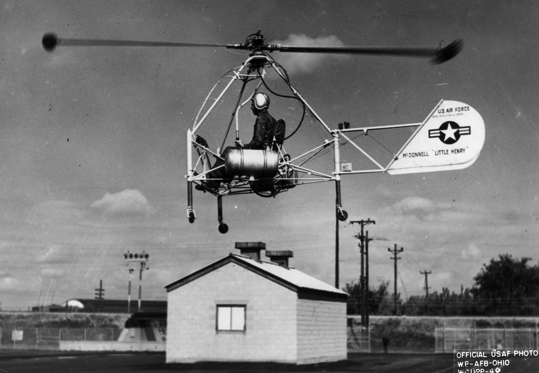 XH20 Experimental American helicopter from the 40s with tip jet rotors r/ImagesOfUSA