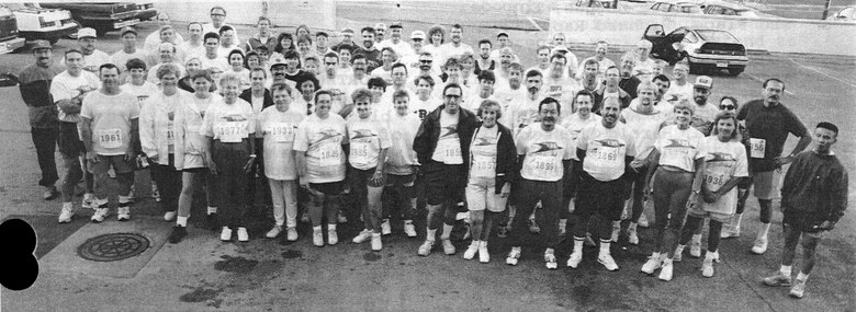 On Sept. 19, 1994, 119 USACE employees and family members participated in the Corporate Cup 10k in downtown Omaha. Joe Chamberlain was the top finisher for the USACE team with a time off 33:28. Chamberlain finished 8th overall.