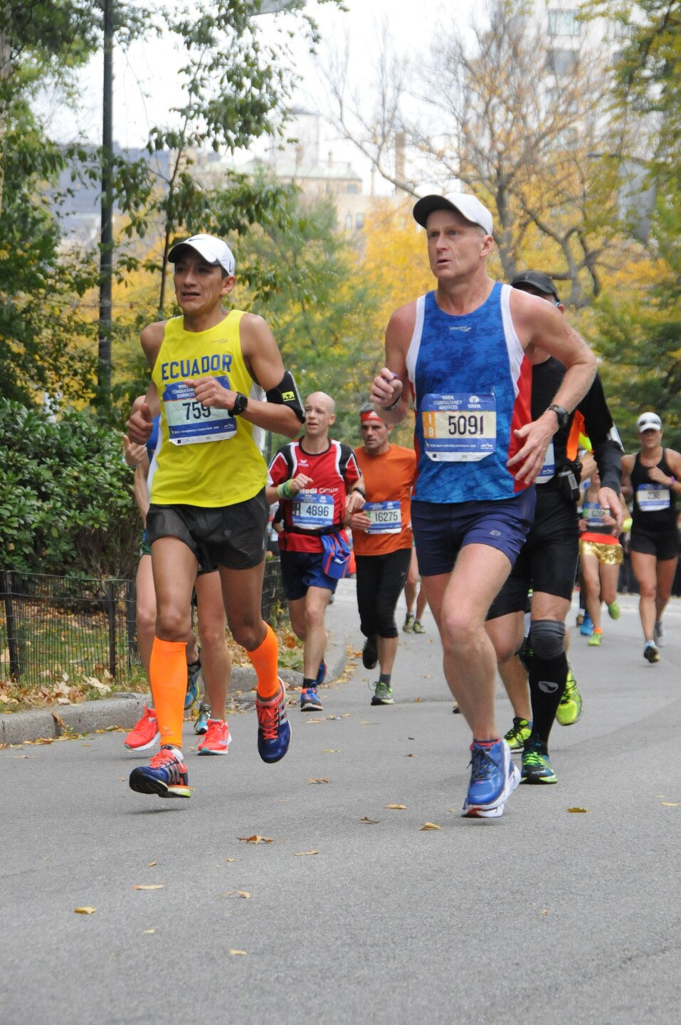 As Chamberlain reached the south end of Central Park, the noise went from deafening silence to a deafening roar from the crowd. “I couldn’t believe I was there,” he said. “Their cheers echoed off the buildings. They really did carry runners to the finish, I wanted to keep running as soon as I saw the buildings and heard them. Usually, the last 3 miles are tough but those 3 miles were fantastic and I’ve won races.”