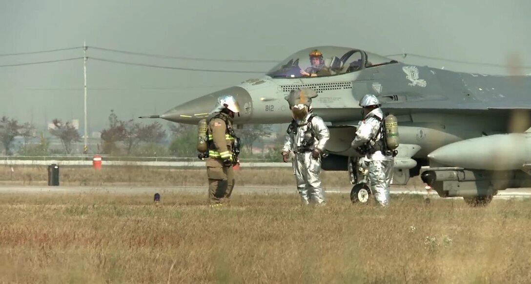 A look back at 51st Fighter Wing members during exercise Vigilant Ace 16, a large-scale peninsula-wide readiness exercise held from Nov. 1-7, 2015 at Osan Air Base, Republic of Korea. (U.S. Air Force photo/Senior Airmen Kelly Greenwell)