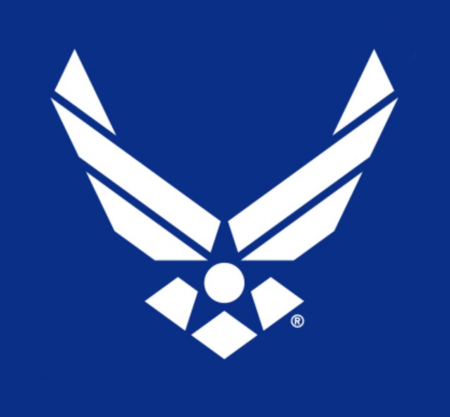 The Air Force Symbol is a registered trademark. Use of this logo by any non-Federal entity must receive permission from the Air Force Branding and Trademark Licensing Office at licensing@us.af.mil. Non-Federal entities wishing to use the Air Force Symbol should reference the DoD Guide on the use of Government marks. The link to the guide can be found at http://www.defense.gov/Media/Trademarks. Those with a valid CAC may download high-resolution versions of the Symbol from the Air Force Portal. The link to the graphics is located under the “Library and Resources” tab. Guidance on the proper use and display of the Symbol can be found in AFI35-114.