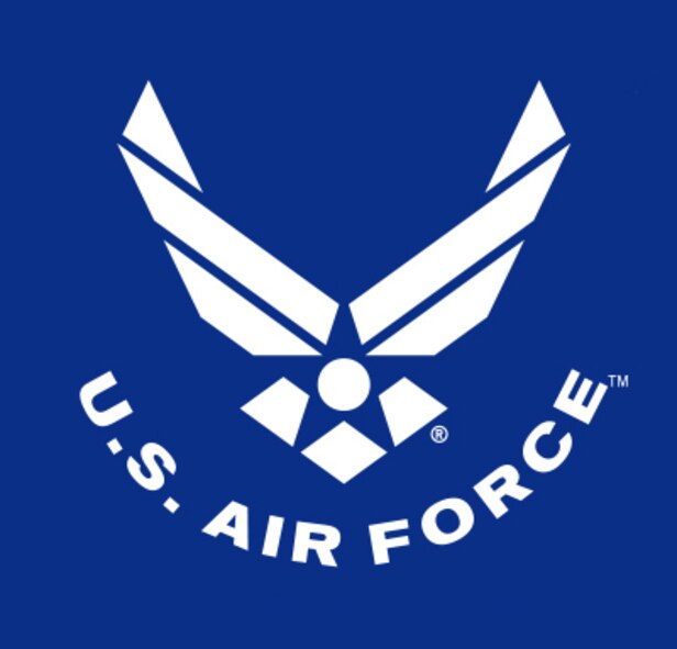 The Air Force Symbol is a registered trademark. Use of this logo by any non-Federal entity must receive permission from the Air Force Branding and Trademark Licensing Office at licensing@us.af.mil. Non-Federal entities wishing to use the Air Force Symbol should reference the DoD Guide on the use of Government marks. The link to the guide can be found at http://www.defense.gov/Media/Trademarks. Those with a valid CAC may download high-resolution versions of the Symbol from the Air Force Portal. The link to the graphics is located under the “Library and Resources” tab. Guidance on the proper use and display of the Symbol can be found in AFI35-114.