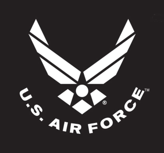 The Air Force Symbol is a registered trademark. Use of this logo by any non-Federal entity must receive permission from the Air Force Branding and Trademark Licensing Office at licensing@us.af.mil. Non-Federal entities wishing to use the Air Force Symbol should reference the DoD Guide on the use of Government marks. The link to the guide can be found at http://www.defense.gov/Media/Trademarks. Those with a valid CAC may download high-resolution versions of the Symbol from the Air Force Portal. The link to the graphics is located under the “Library and Resources” tab. Guidance on the proper use and display of the Symbol can be found in AFI35-114.