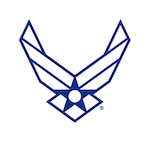 The Air Force Symbol is a registered trademark. Use of this logo by any non-Federal entity must receive permission from the Air Force Branding and Trademark Licensing Office at licensing@us.af.mil. Non-Federal entities wishing to use the Air Force Symbol should reference the DoD Guide on the use of Government marks. The link to the guide can be found at http://www.defense.gov/Media/Trademarks. Those with a valid CAC may download high-resolution versions of the Symbol from the Air Force Portal. The link to the graphics is located under the “Library and Resources” tab. Guidance on the proper use and display of the Symbol can be found in AFI35-114.