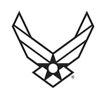 The Air Force Symbol is a registered trademark. Use of this logo by any non-Federal entity must receive permission from the Air Force Branding and Trademark Licensing Office at licensing@us.af.mil. Non-Federal entities wishing to use the Air Force Symbol should reference the DoD Guide on the use of Government marks. The link to the guide can be found at http://www.defense.gov/Media/Trademarks. Those with a valid CAC may download high-resolution versions of the Symbol from the Air Force Portal. The link to the graphics is located under the “Library and Resources” tab. Guidance on the proper use and display of the Symbol can be found in AFI35-114.