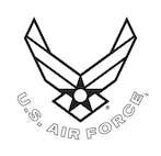 The Air Force Symbol is a registered trademark. Use of this logo by any non-Federal entity must receive permission from the Air Force Branding and Trademark Licensing Office at licensing@us.af.mil. Non-Federal entities wishing to use the Air Force Symbol should reference the DoD Guide on the use of Government marks. The link to the guide can be found at http://www.defense.gov/Media/Trademarks. Those with a valid CAC may download high-resolution versions of the Symbol from the Air Force Portal. The link to the graphics is located under the “Library and Resources” tab. Guidance on the proper use and display of the Symbol can be found in AFI35-114.