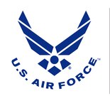 The Air Force Symbol is a registered trademark. Use of this logo by any non-Federal entity must receive permission from the Air Force Branding and Trademark Licensing Office at licensing@us.af.mil. Non-Federal entities wishing to use the Air Force Symbol should reference the DoD Guide on the use of Government marks. The link to the guide can be found at http://www.defense.gov/Media/Trademarks. Those with a valid CAC may download high-resolution versions of the Symbol from the Air Force Portal. The link to the graphics is located under the “Library and Resources” tab. Guidance on the proper use and display of the Symbol can be found in AFI35-114.