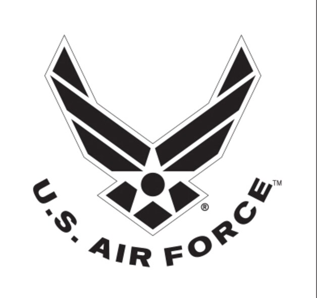 The Air Force Symbol is a registered trademark. Use of this logo by any non-Federal entity must receive permission from the Air Force Branding and Trademark Licensing Office at licensing@us.af.mil. Non-Federal entities wishing to use the Air Force Symbol should reference the DoD Guide on the use of Government marks. The link to the guide can be found at http://www.defense.gov/Media/Trademarks. Those with a valid CAC may download high-resolution versions of the Symbol from the Air Force Portal. The link to the graphics is located under the “Library and Resources” tab. Guidance on the proper use and display of the Symbol can be found in AFI35-114.