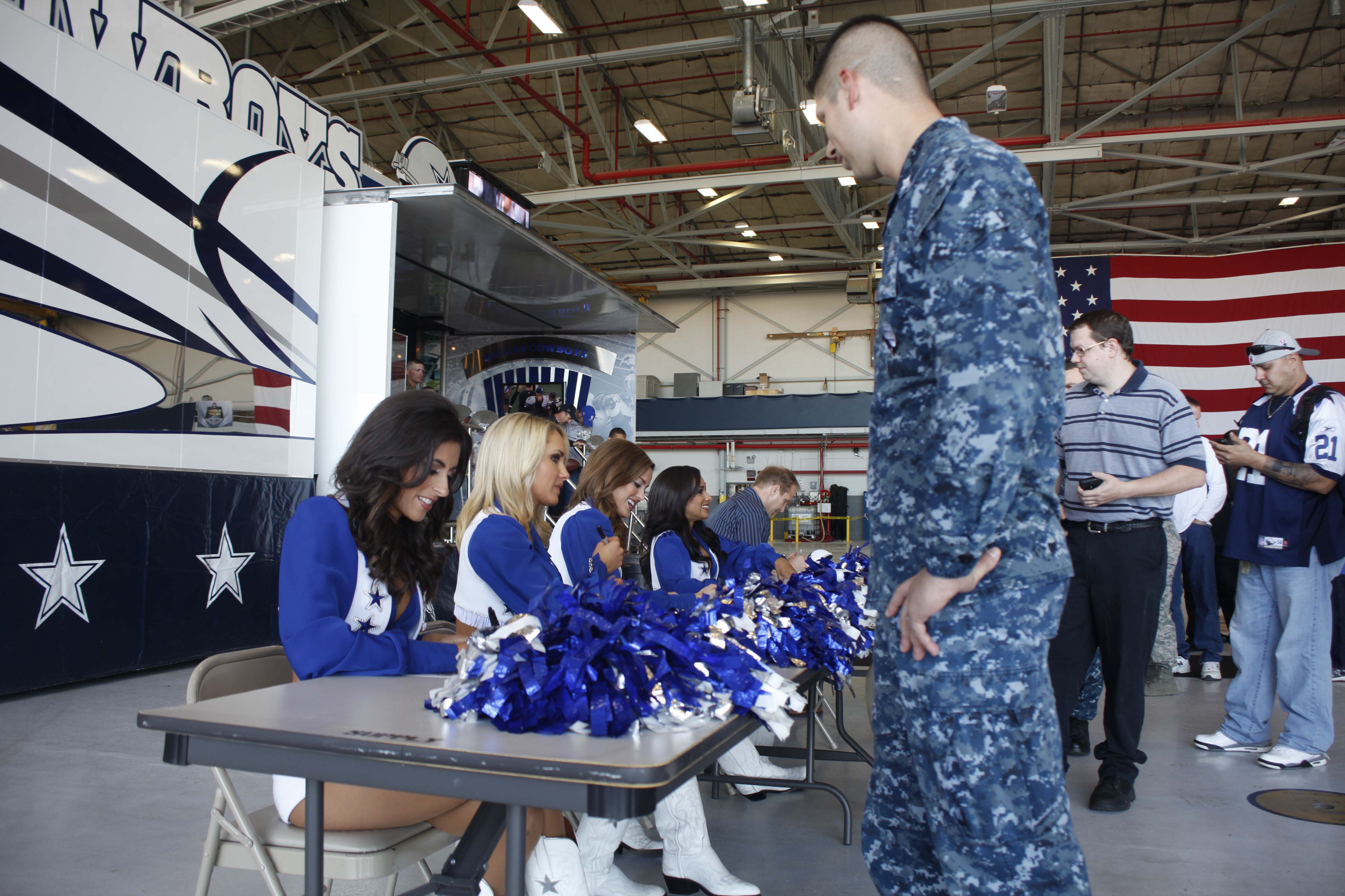 Dallas Cowboys Military Appreciation Event