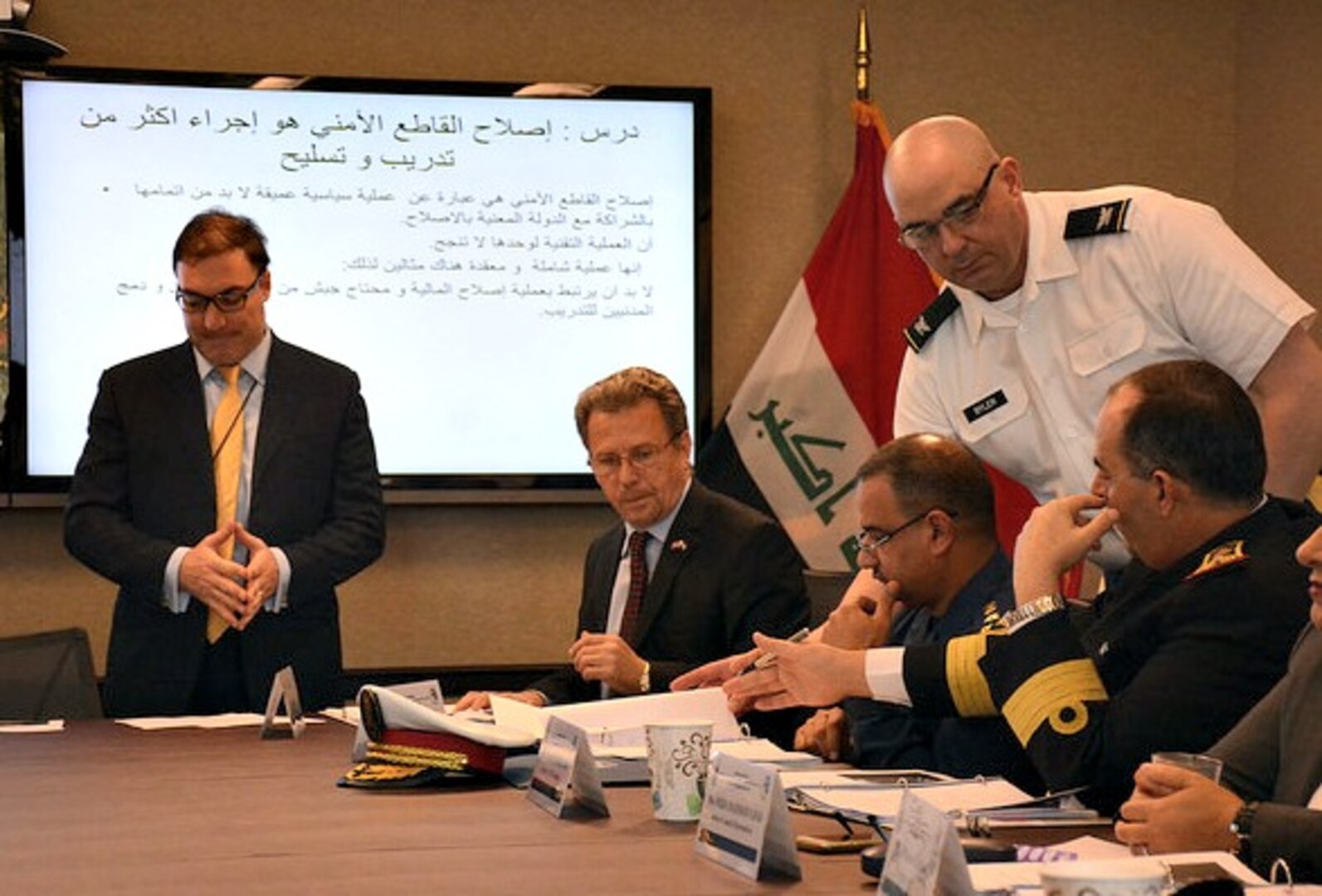 CISA Professor Dr. Sean McFate Presenting on National Security Strategy
