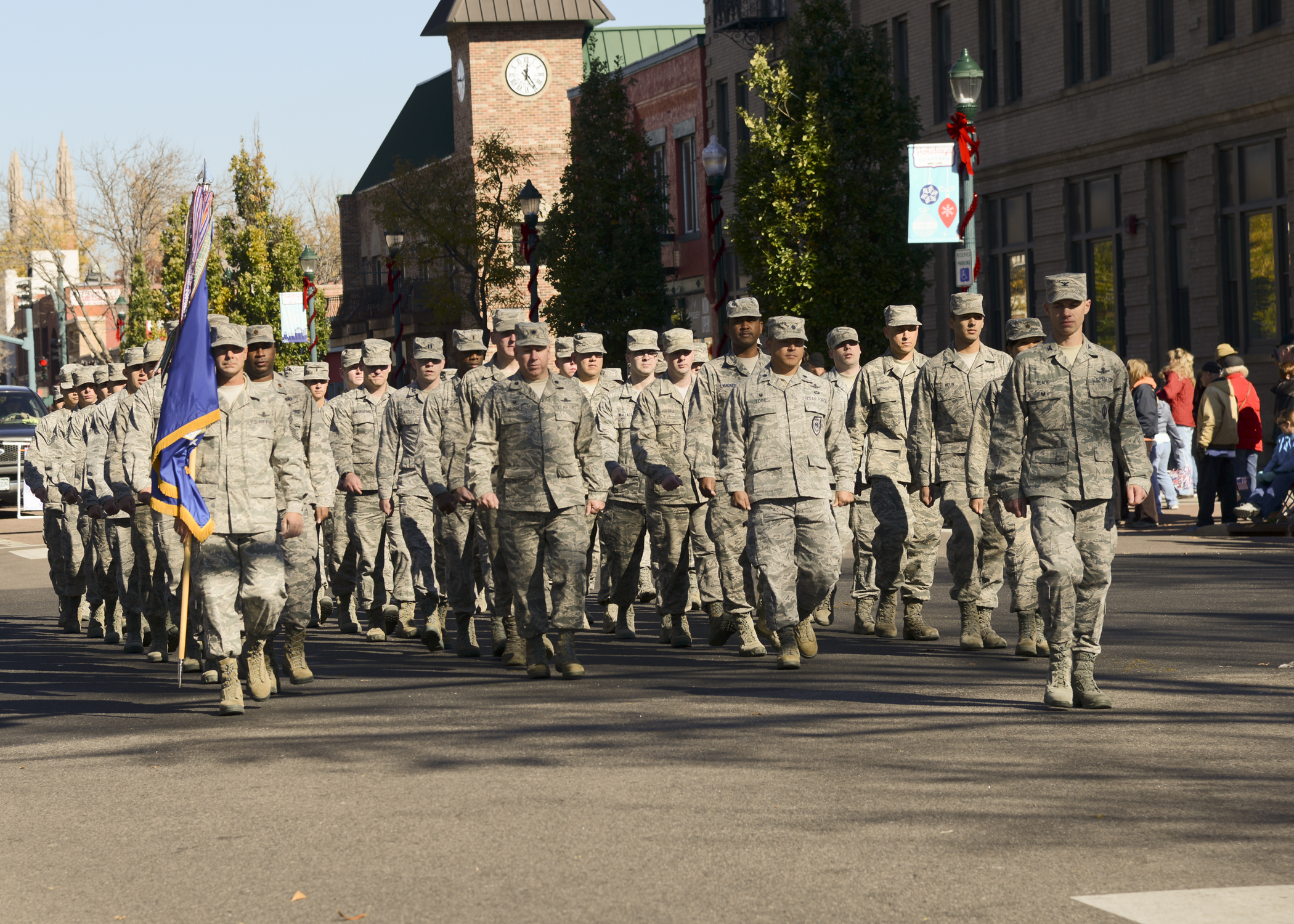 Colorado Springs area military members participate in Veterans Day