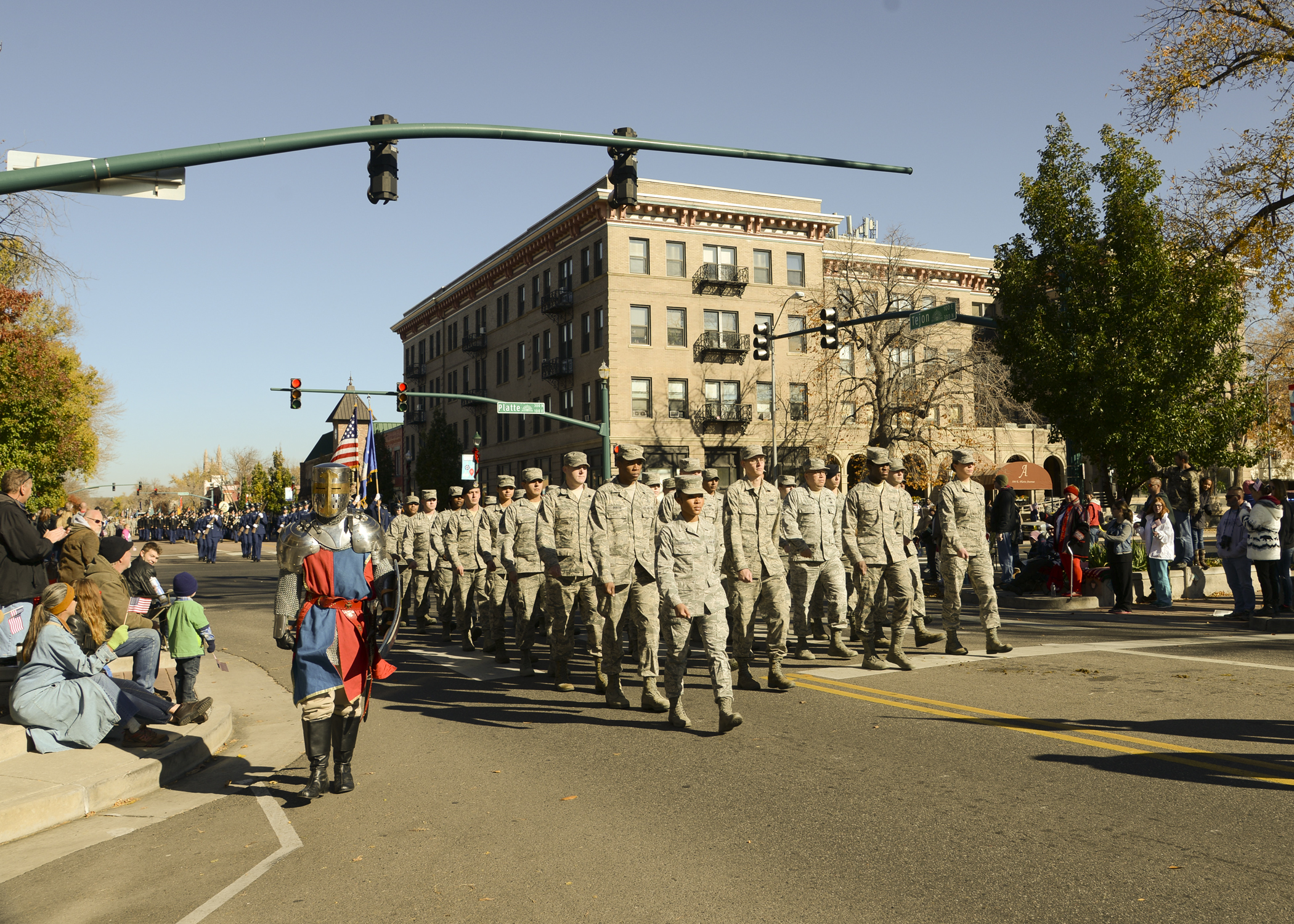 Colorado Springs area military members participate in Veterans Day