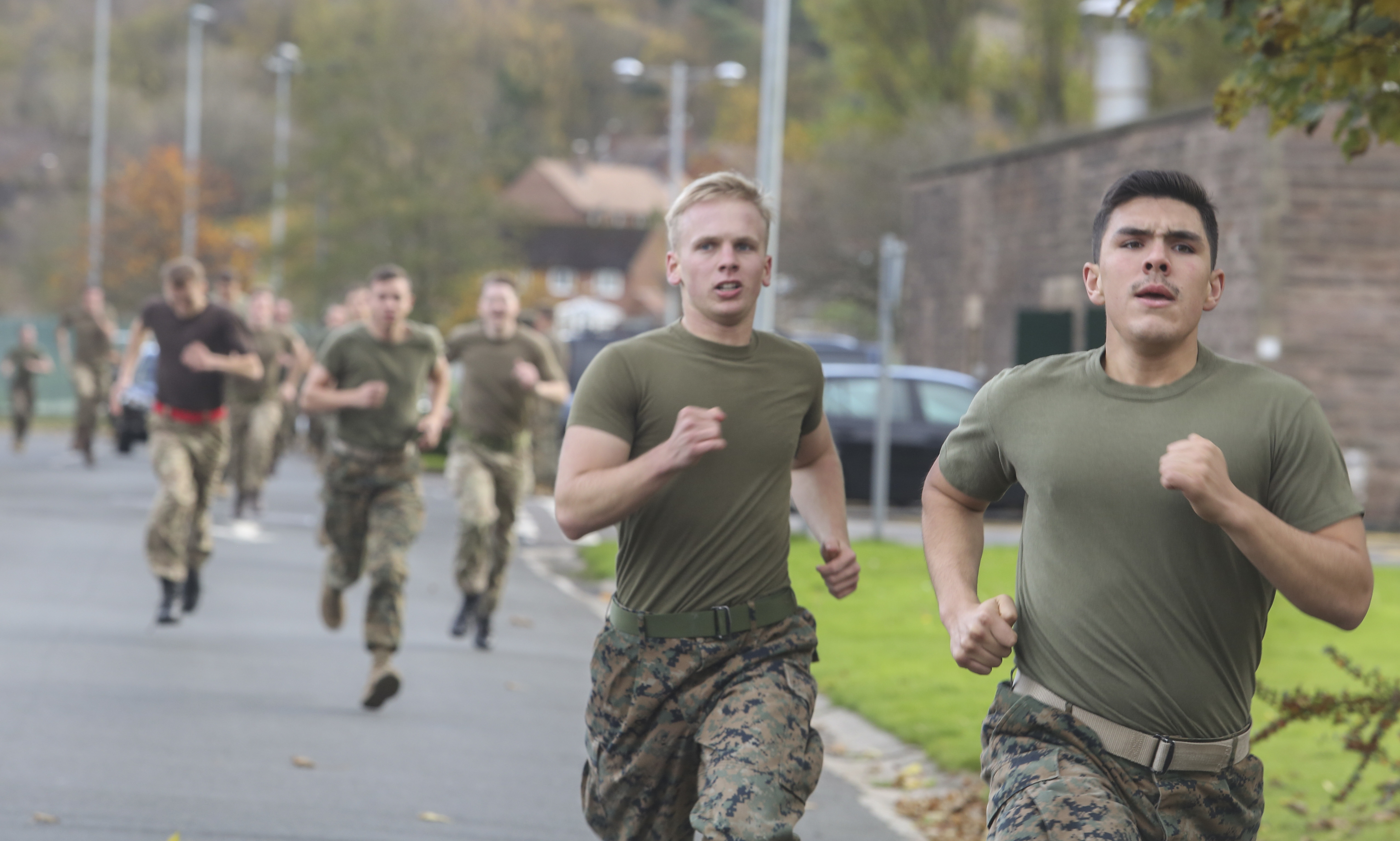 U.S. Marines, British Army hold CFT competition