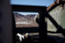 U.S. 1st Marine Division, Alpha Company, 3D Amphibious Assault Battalion conducts their Amphibious Assault Vehicle qualifications tables 1-9 for the first time at Yuma Proving Grounds, Ariz., on Nov. 6, 2015.  Alpha Company is conducting this training in preparation for future deployments. (U.S. Marine Corps photo taken by LCpl. AaronJames B. Vinculado/Released)