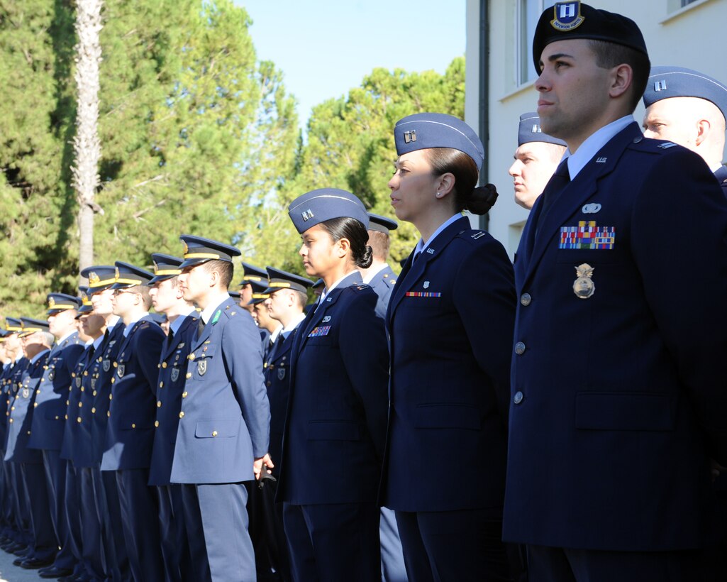 U.S and Turkish service members stand side-by-side while during a memorial cermony in honor of Mustafa Kemal Ataturk Nov. 10, 2015, at Incirlik Air Base, Turkey. Ataturk is recognized as the founder and first president of the modern Republic of Turkey. (U.S. Air Force photos by Airman 1st Class Daniel Lile/Released)