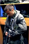 Royal Norwegian air force Maj. Morten Hanche, 62nd Fighter Squadron training pilot, gets ready for his first F-35 Lightning ll flight Nov. 10, 2015 at Luke Air Force Base. His flight coincides with the arrival of the first Norwegian F-35 and the Norwegian air force 71st anniversary. (U.S. Air Force photo by Airman Pedro Mota)
