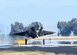 The second Norwegian F-35 Lightning II touches down at Luke Air Force Base, Ariz., Nov. 10, 2015. The jet marks the scheduled arrival of the first of two F-35s for the Royal Norwegian Air Force, making Norway the newest partner in the international F-35 joint-partnership program at Luke. (U.S. Air Force photo/Staff Sgt. Marcy Copeland)