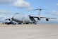 A C-5 Galaxy, assigned to the 68th Airlift Squadron, delivers 23,415 pounds in humanitarian aid supplies to Soto Cano Air Base, Honduras, Nov. 9, 2015. The delivery was made possible by the Denton Program, which allows the use of extra space on U.S. military cargo aircraft to transport humanitarian assistance materials donated by nongovernment organizations, international organizations and private voluntary organizations for humanitarian relief. (U.S. Air Force photo/Senior Airman Westin Warburton)