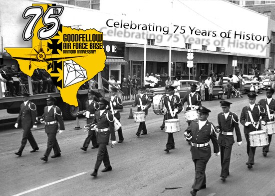 The 75 days until the 75th Anniversary of Goodfellow Air Force Base kicks off Nov. 12, 2015. (U.S. Air Force photo illustration by Airman 1st Class Caelynn Ferguson/Released)