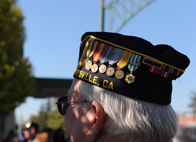 Yuba/Sutter Veterans Day Parade in Marysville, California, Nov. 11, 2015. Veterans Day is celebrated throughout the U.S. to honor those who have served and are serving in the Armed Forces. (U.S. Air Force photo by Staff Sgt. Robert M. Trujillo)

