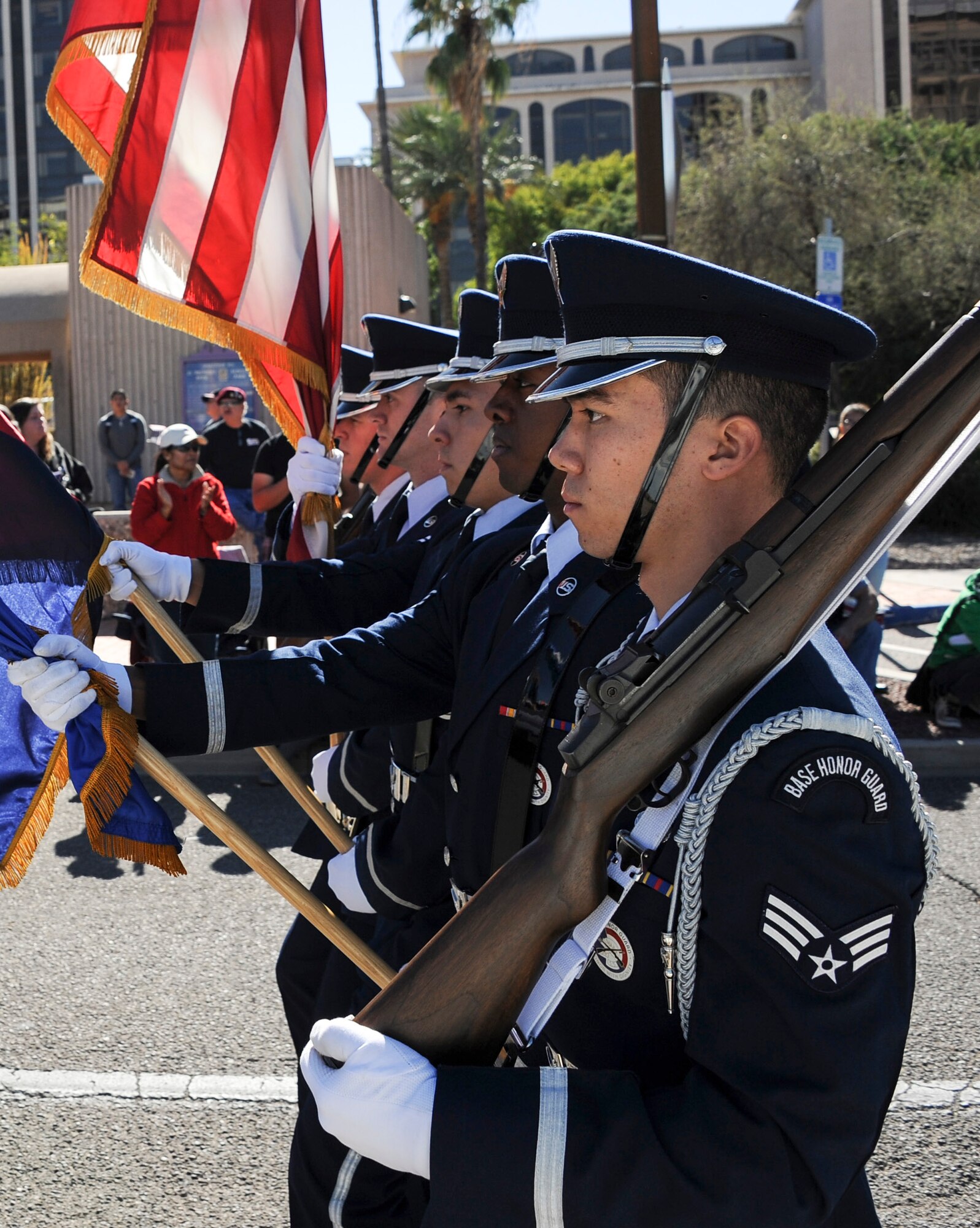 DM Airmen march in Tucson Veterans Day Parade > DavisMonthan Air
