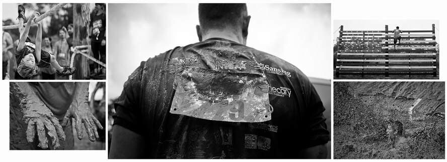 Active duty and reserve service members from many local military bases came out to get dirty in the five-mile, 20-obstacle mud-run challenge in Pensacola, Fla., Oct. 24.  (U.S. Air Force photo/Tech. Sgt. Sam King)