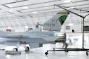 This F-16A Fighting Falcon, tail No. 80-0504, was last assigned to the 174th Attack Wing at Hancock Field Air National Guard Base, N.Y., as a ground maintenance trainer before it was retired from service and disassembled Nov. 5, 2015. The aircraft is set to be reassembled and placed at the main entrance of the New York National Guard headquarters in Latham. (U.S. Air National Guard photo/Tech. Sgt. Jeremy Call)