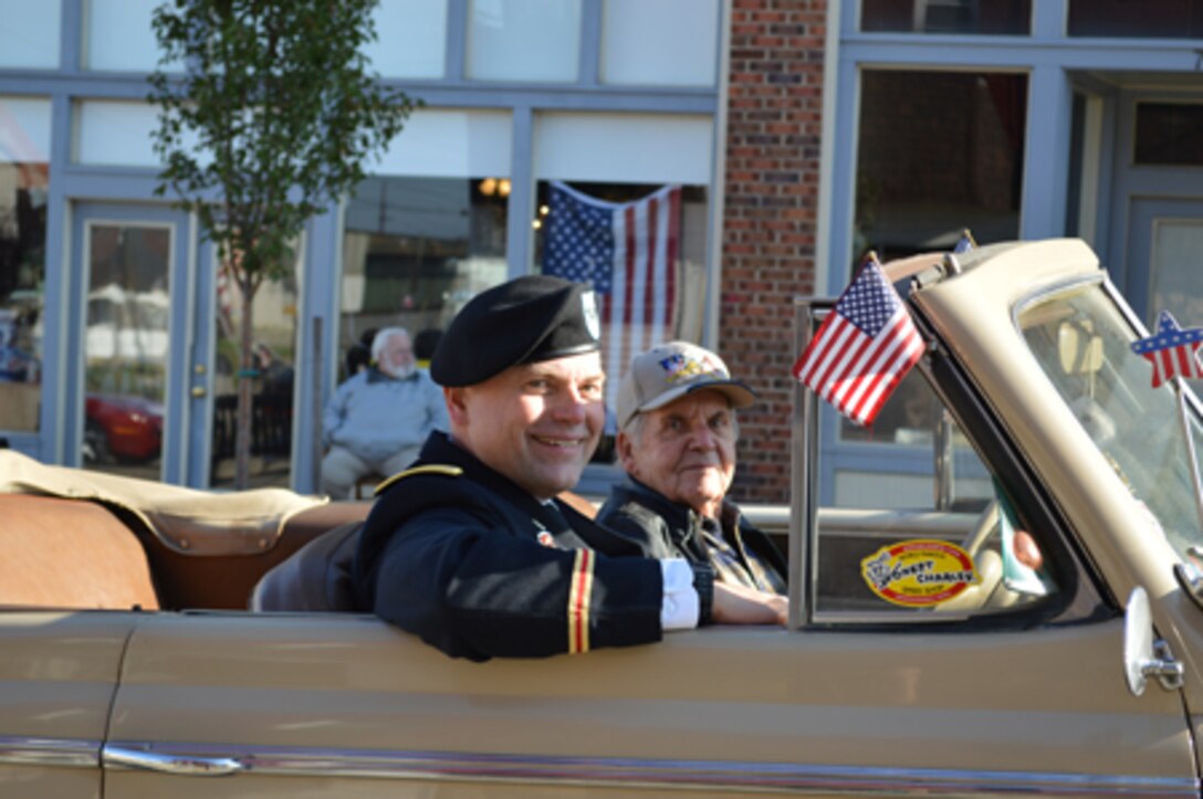 The Veterans Committee for Civic Improvement of Huntington, an organization of 14 veterans organization in the Kentucky, Ohio and West Virginia Tri-State area presented its annual Veterans Day Parade and Ceremony. Colonel Secrist was both the Parade Marshall and the featured speaker