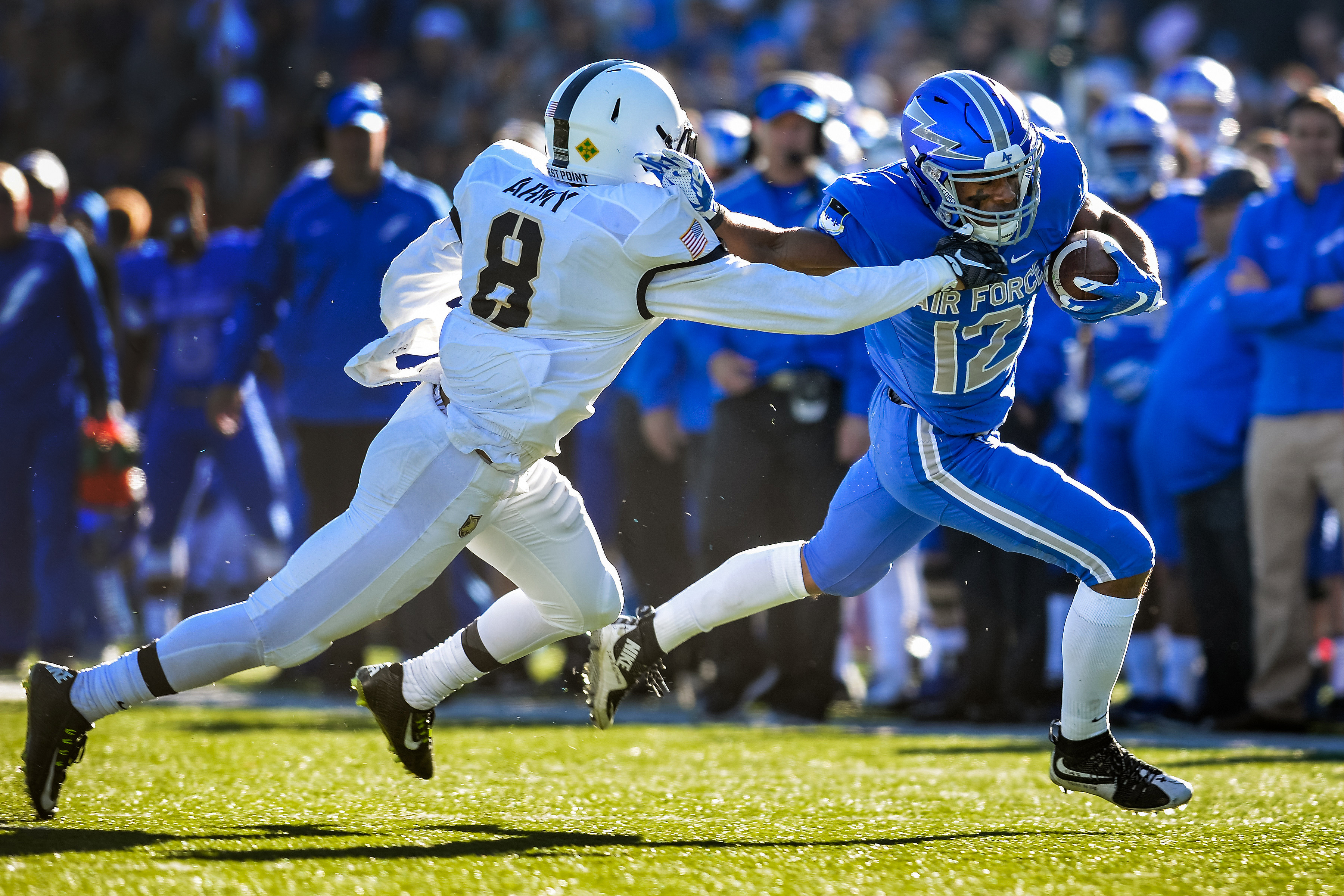 Air Force Wins 20 3 Defensive Battle Against Army United States