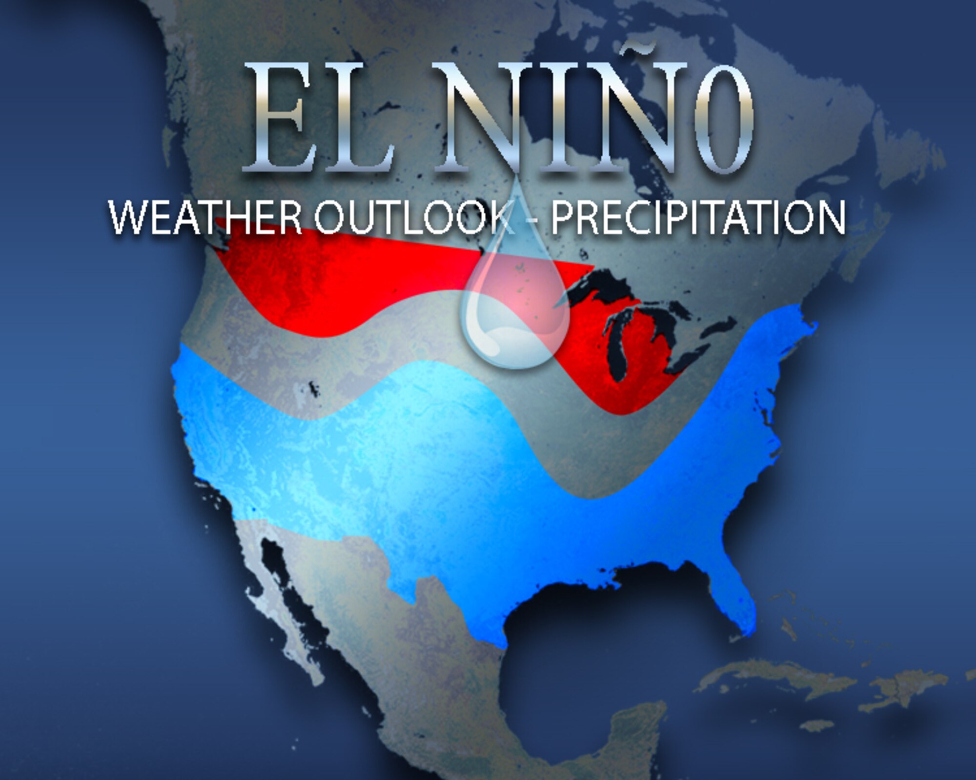 El Niño is a warm temperature anomaly pattern primarily located across the equatorial Pacific Ocean. The entire cycle known as the El Niño Southern Oscillation encompasses the sea surface temperature and deeper thermocline anomalies alongside an atmospheric pressure pattern. The ENSO cycle causes global changes of both temperatures and rainfall.
