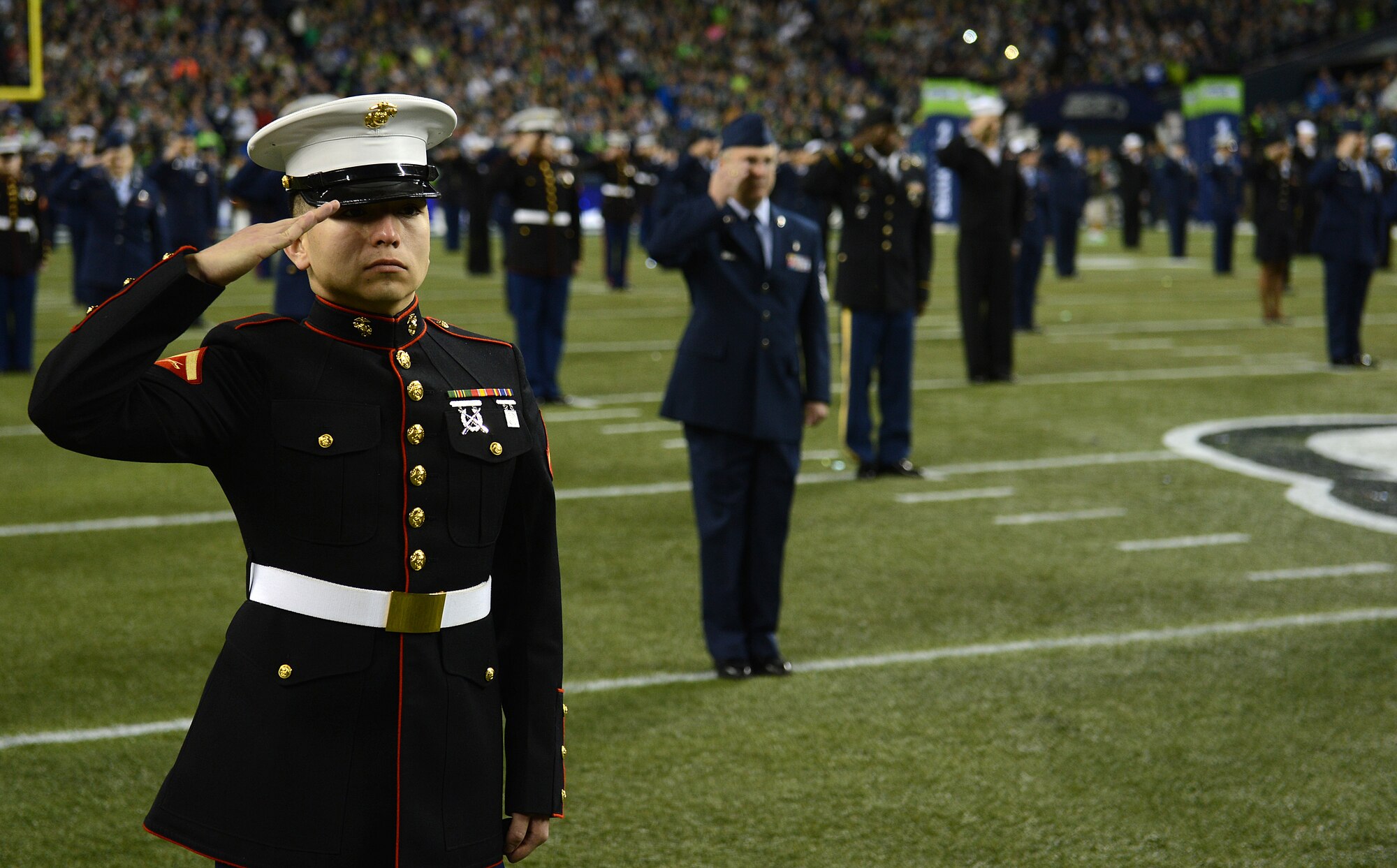 Seahawks salute to service 2016 top